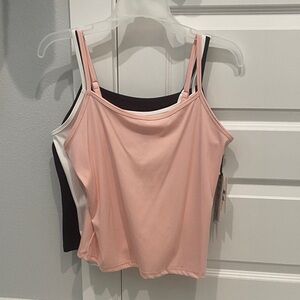 Elegant  Camisole by Urban Rebel( 3 pieces)pink, black and white